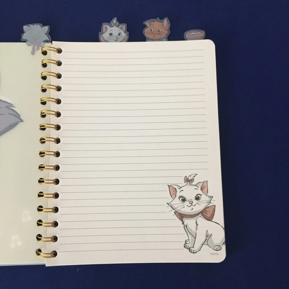 Disney The Aristocats Tabbed Notebook